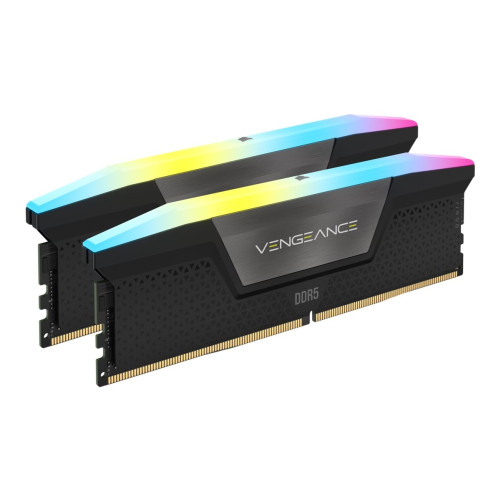 Corsair Microsystems CORSAIR Vengeance RGB - DDR5 - sats - 32 GB: 2 x 16 GB - DIMM 288-pin - 6000 MHz / PC5-48000 - ej buffrad
