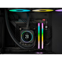 Produktbild för CORSAIR Vengeance RGB - DDR5 - sats - 32 GB: 2 x 16 GB - DIMM 288-pin - 6000 MHz / PC5-48000 - ej buffrad