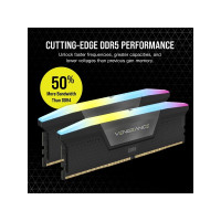 Produktbild för CORSAIR Vengeance RGB - DDR5 - sats - 32 GB: 2 x 16 GB - DIMM 288-pin - 6000 MHz / PC5-48000 - ej buffrad