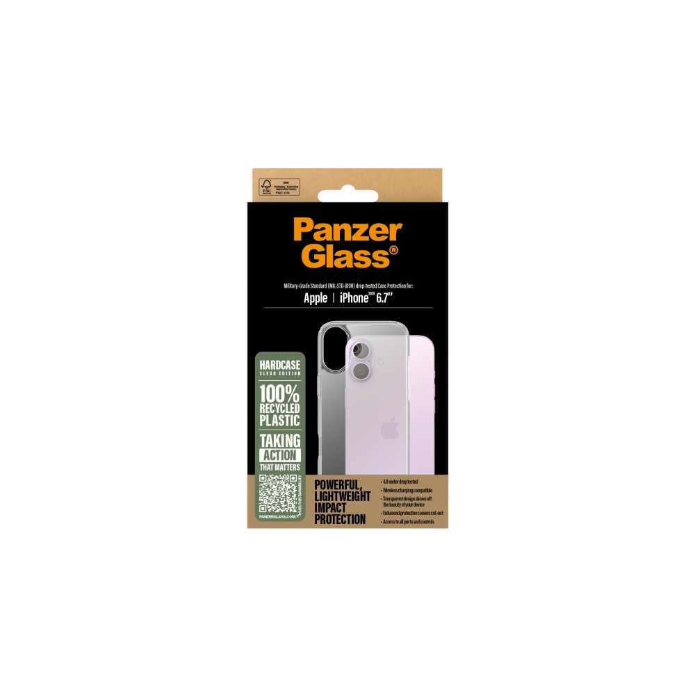 Produktbild för PanzerGlass HardCase - baksidesskydd för mobiltelefon