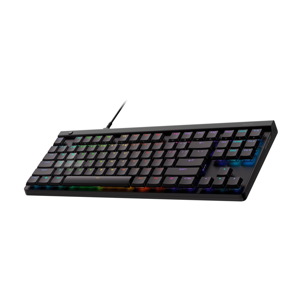 Produktbild för Logitech G G515 RAPID - tangentbord - låg profil, analog TKL - QWERTY - USA, internationellt - svart Inmatningsenhet