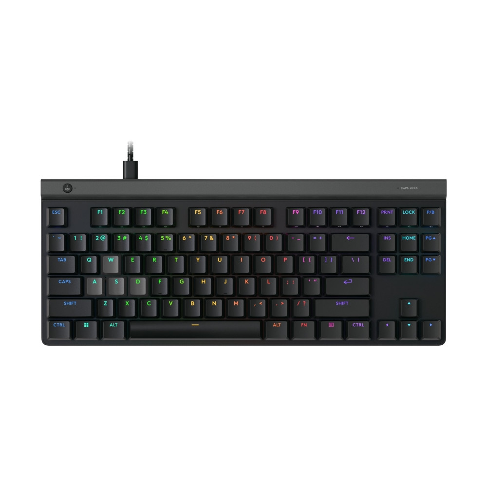 Produktbild för Logitech G G515 RAPID - tangentbord - låg profil, analog TKL - QWERTY - USA, internationellt - svart Inmatningsenhet
