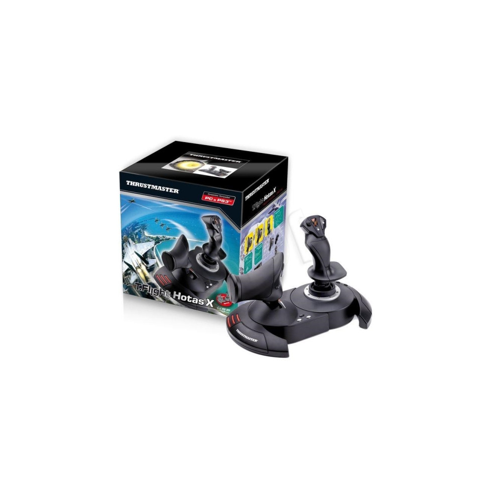 Produktbild för Thrustmaster T-Flight Hotas X - joystick - kabelansluten