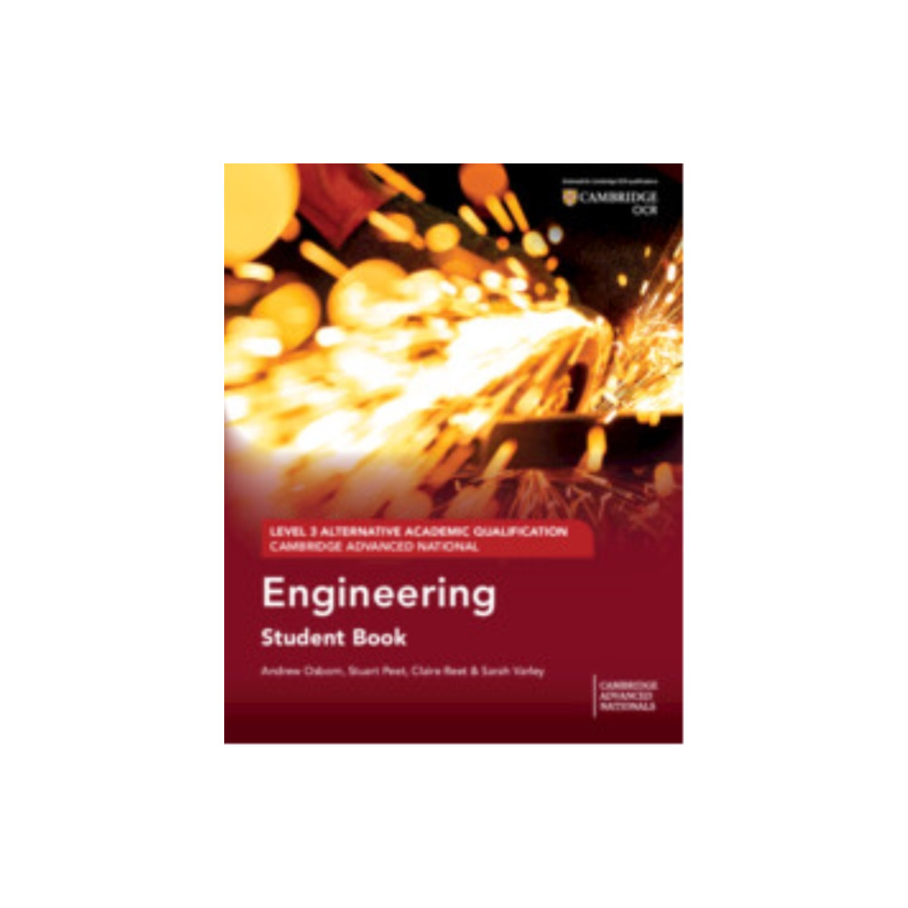 Produktbild för Cambridge Advanced National (AAQ) in Engineering Student Book (häftad, eng)