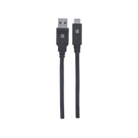 Produktbild för Manhattan USB-C to USB-A Cable, 2m, Male to Male, 5 Gbps (US...