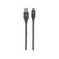 Produktbild för Manhattan USB-C to USB-A Cable, 2m, Male to Male, 5 Gbps (US...