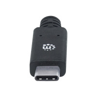 Produktbild för Manhattan USB-C to USB-A Cable, 2m, Male to Male, 5 Gbps (US...
