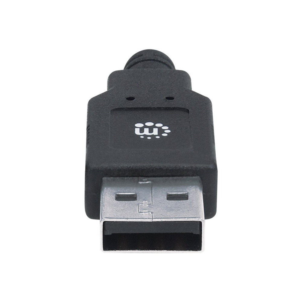 Produktbild för Manhattan USB-C to USB-A Cable, 2m, Male to Male, 5 Gbps (US...