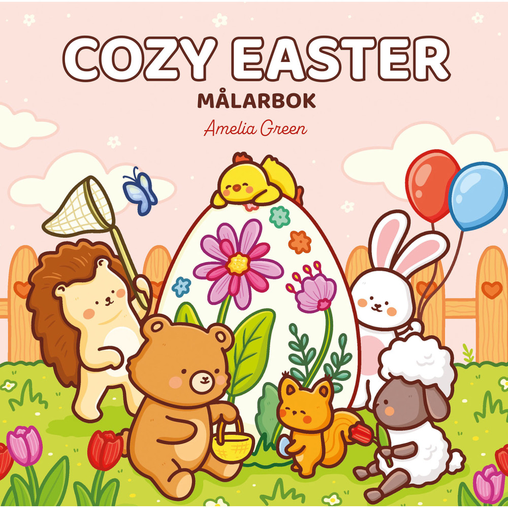 Produktbild för Målarbok : Cozy Easter