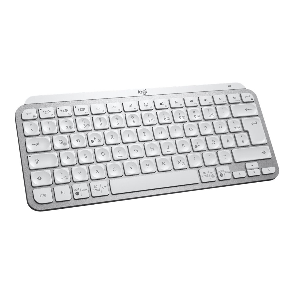 Produktbild för Logitech MX Keys Mini - tangentbord - QWERTY - amerikansk - blekgrå Inmatningsenhet
