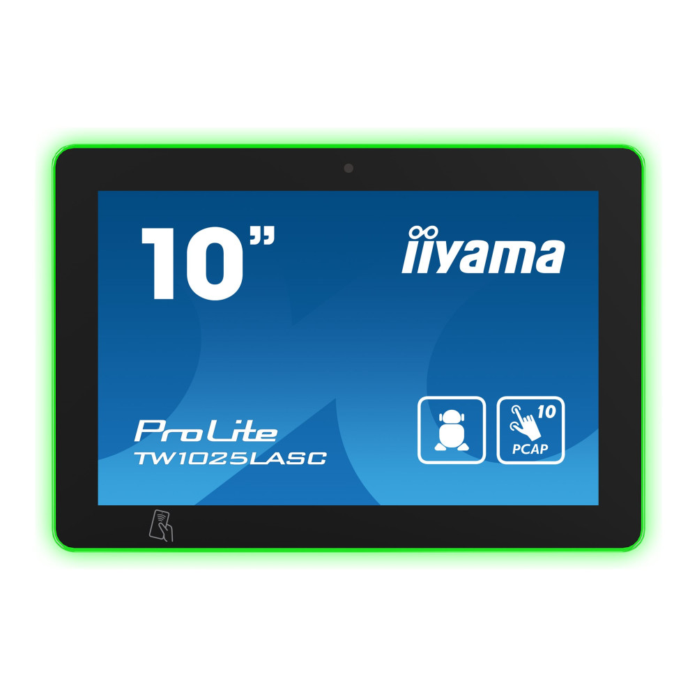 Produktbild för iiyama ProLite TW1025LASC-B1PNR - touch panel PC RK3399 1.8 GHz - 4 GB - SSD 32 GB - LED 10.1"