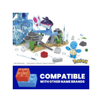 Produktbild för MEGA Pokémon -vattenäventyr, Byggsats, 8 År, Plast, 319 styc...