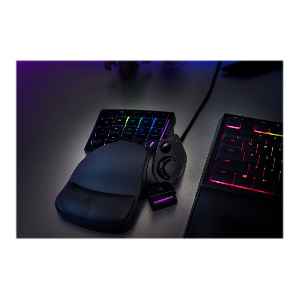 Produktbild för Razer Tartarus V2 - tangentsats - med rullningshjul, 8-way directional thumbpad Inmatningsenhet