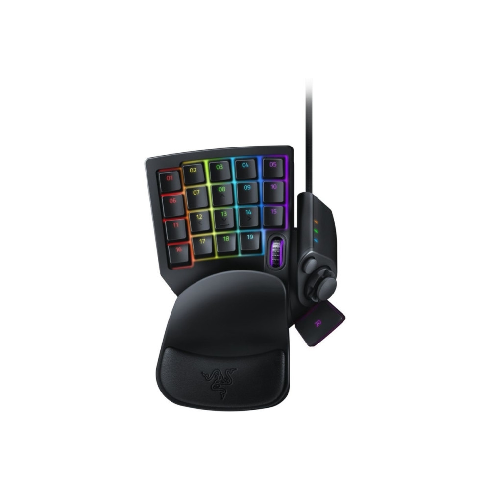 Produktbild för Razer Tartarus V2 - tangentsats - med rullningshjul, 8-way directional thumbpad Inmatningsenhet