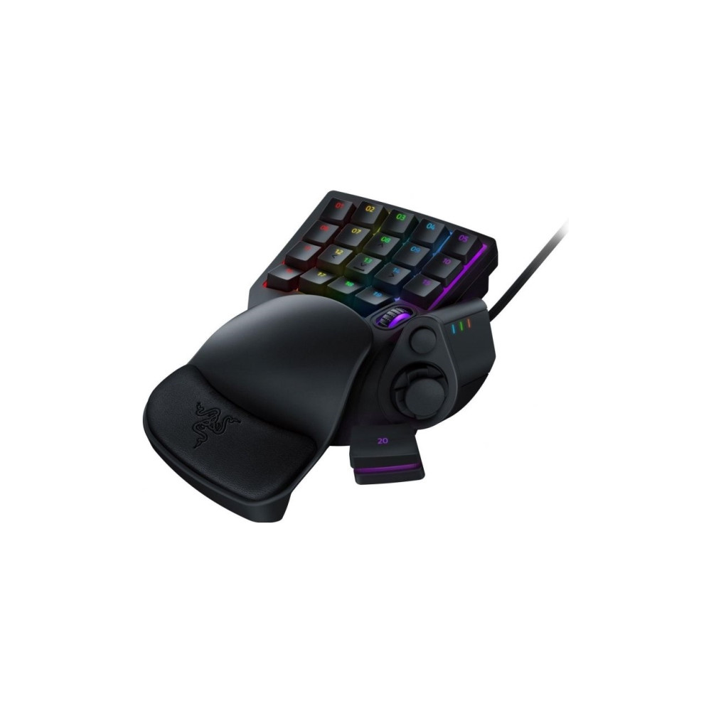 Produktbild för Razer Tartarus V2 - tangentsats - med rullningshjul, 8-way directional thumbpad Inmatningsenhet
