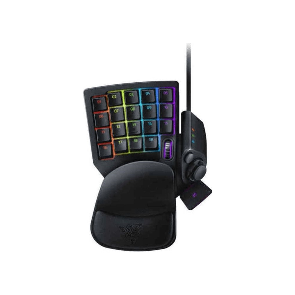 Produktbild för Razer Tartarus V2 - tangentsats - med rullningshjul, 8-way directional thumbpad Inmatningsenhet