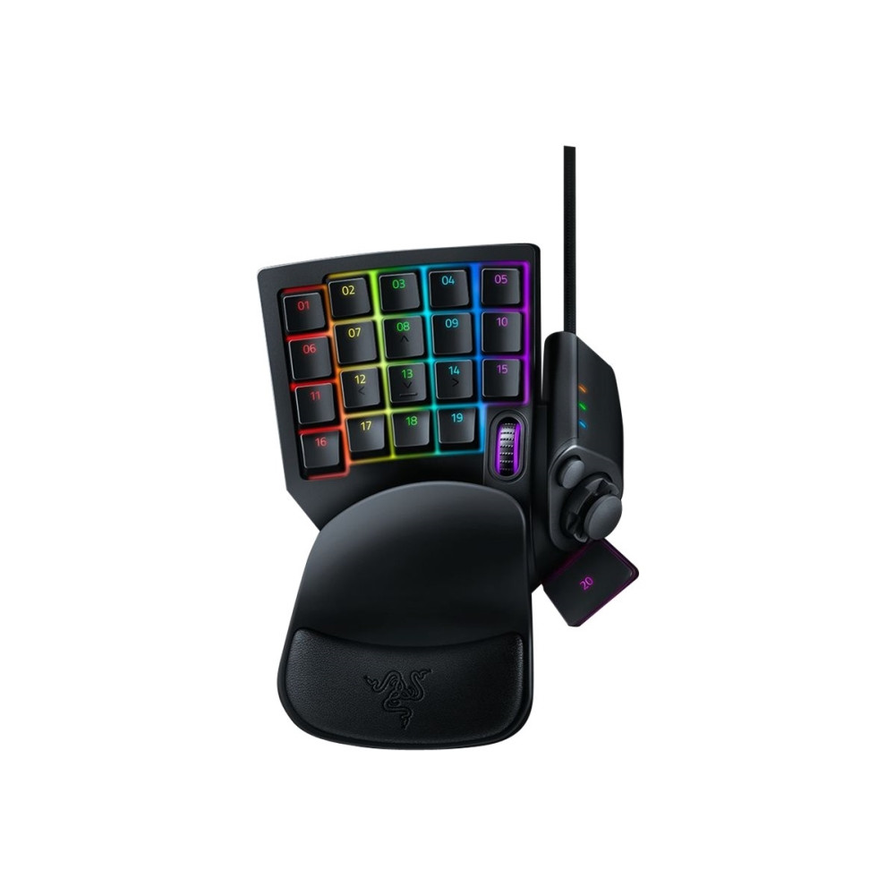 Produktbild för Razer Tartarus V2 - tangentsats - med rullningshjul, 8-way directional thumbpad Inmatningsenhet
