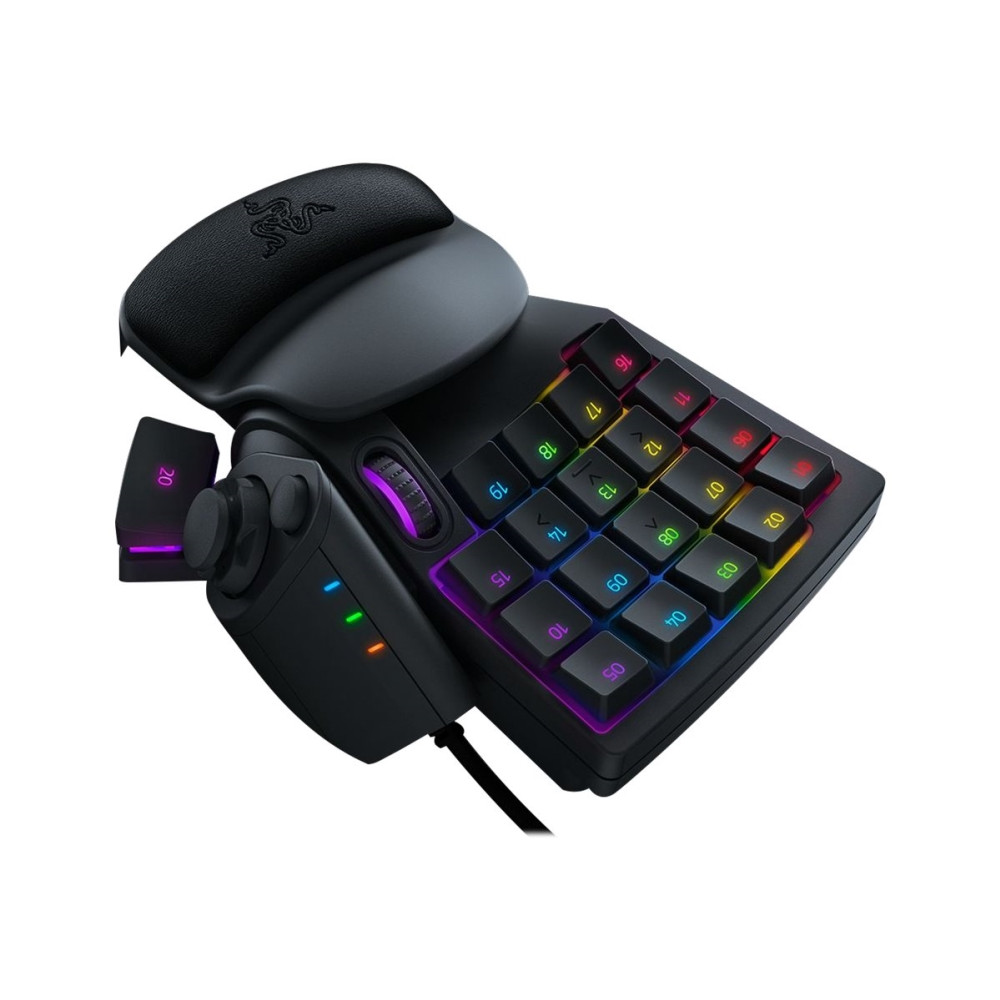 Produktbild för Razer Tartarus V2 - tangentsats - med rullningshjul, 8-way directional thumbpad Inmatningsenhet