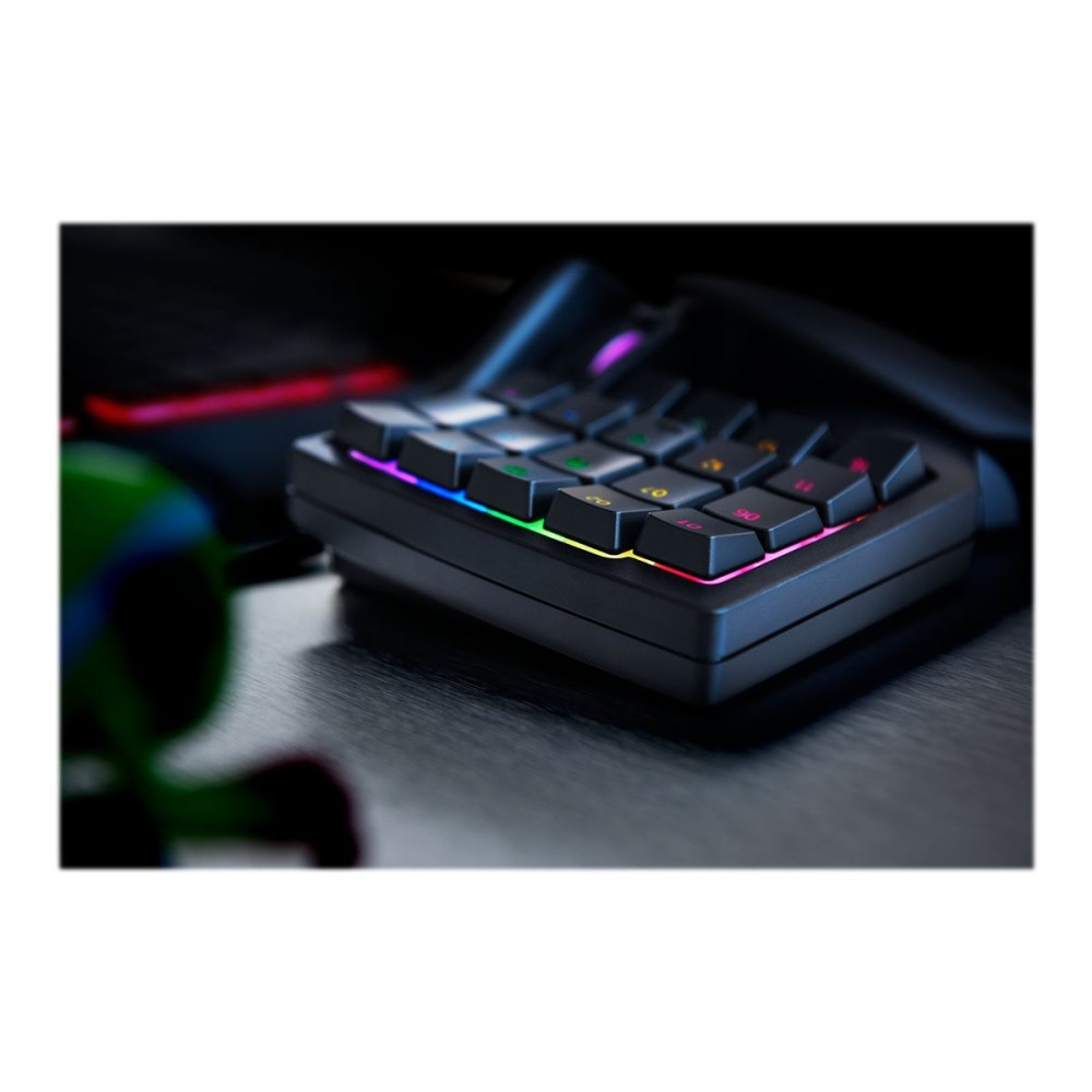 Produktbild för Razer Tartarus V2 - tangentsats - med rullningshjul, 8-way directional thumbpad Inmatningsenhet