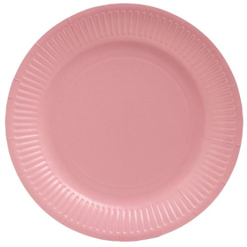 PRONAPPE Tallrik PRONAPPE papper 23cm rosa 20/fp
