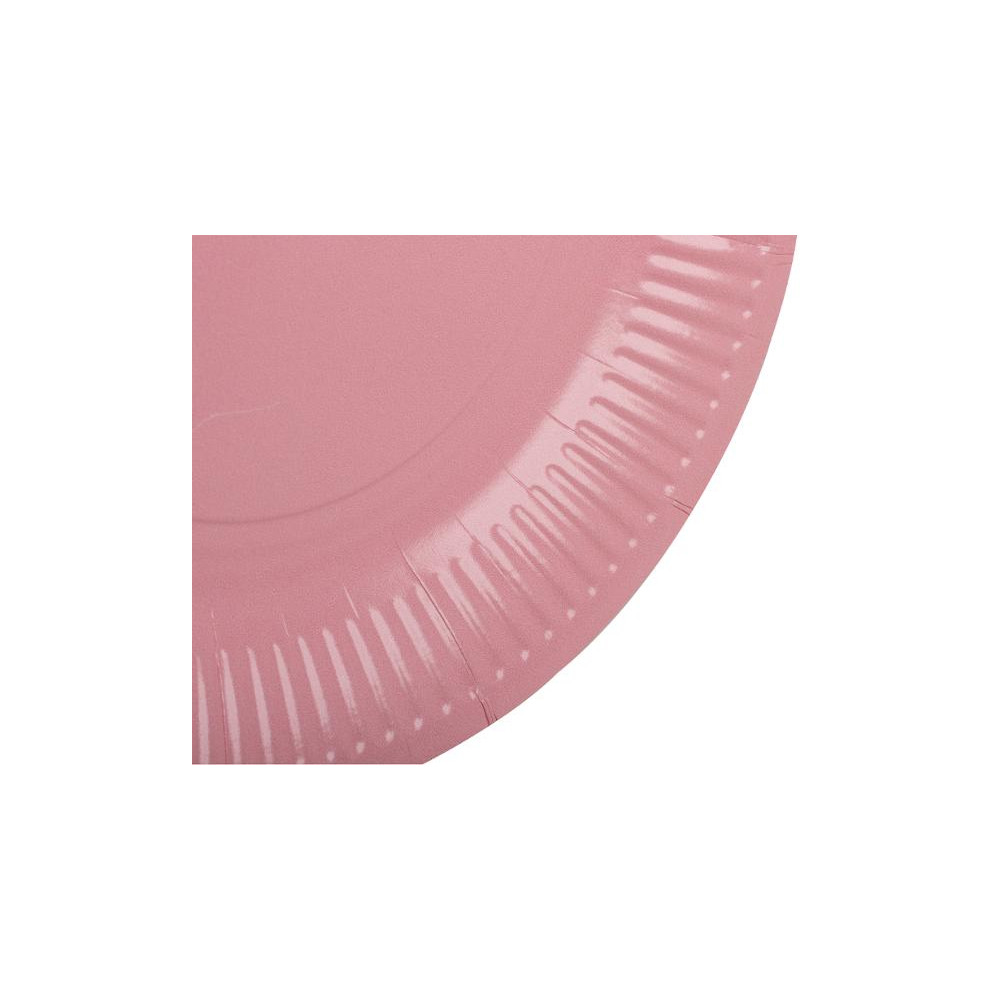 Produktbild för Tallrik PRONAPPE papper 23cm rosa 20/fp