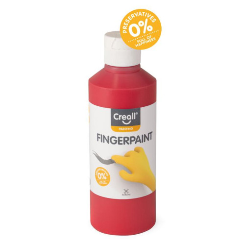 Creall Fingerfärg CREALL 250ml röd