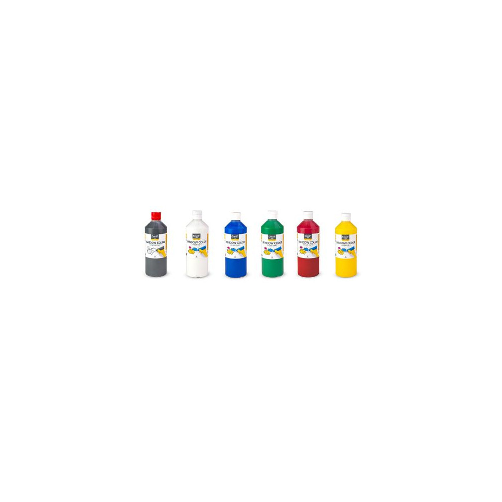 Produktbild för Fönsterfärg CREALL 500ml gul