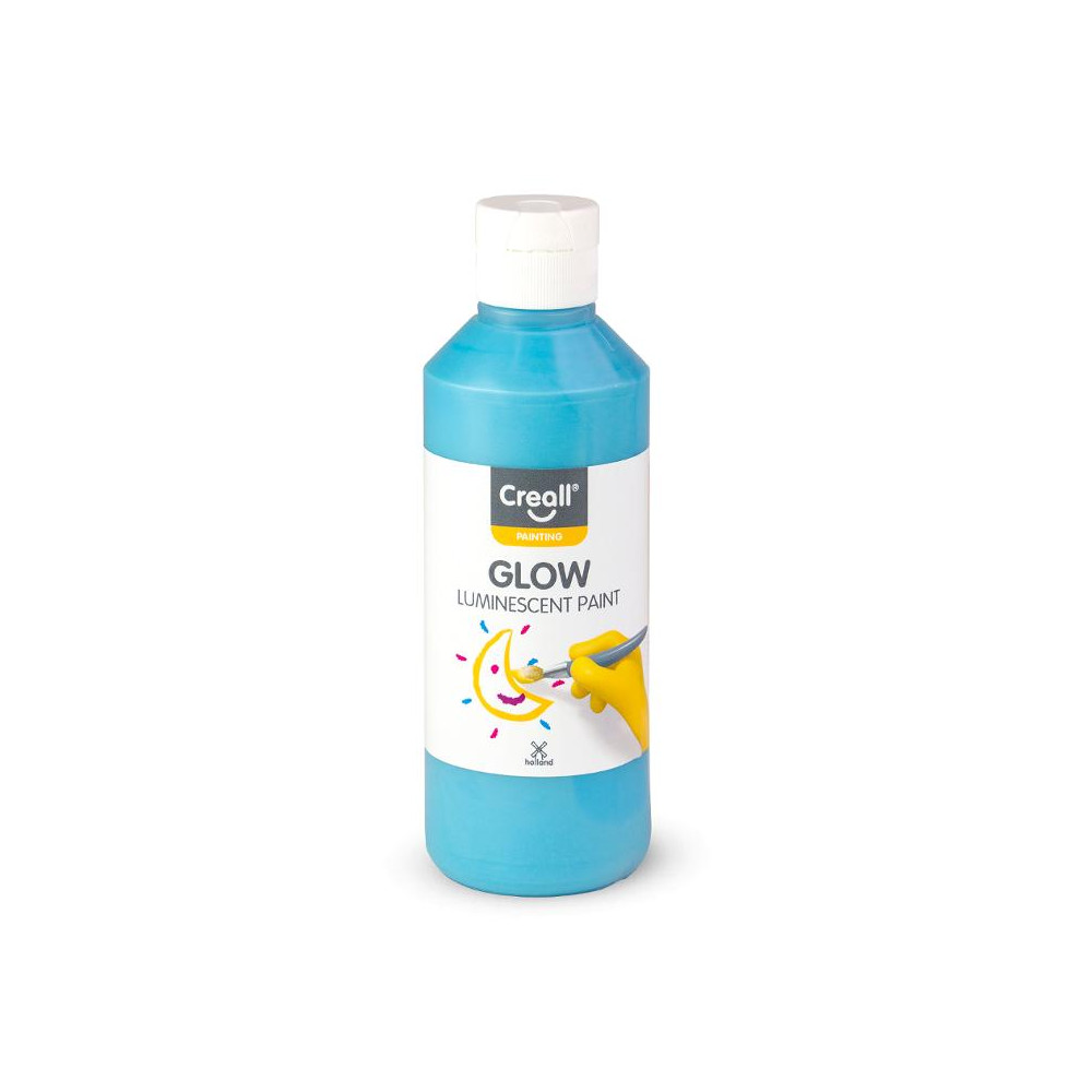 Produktbild för Självlysande färg CREALL 250ml Blå