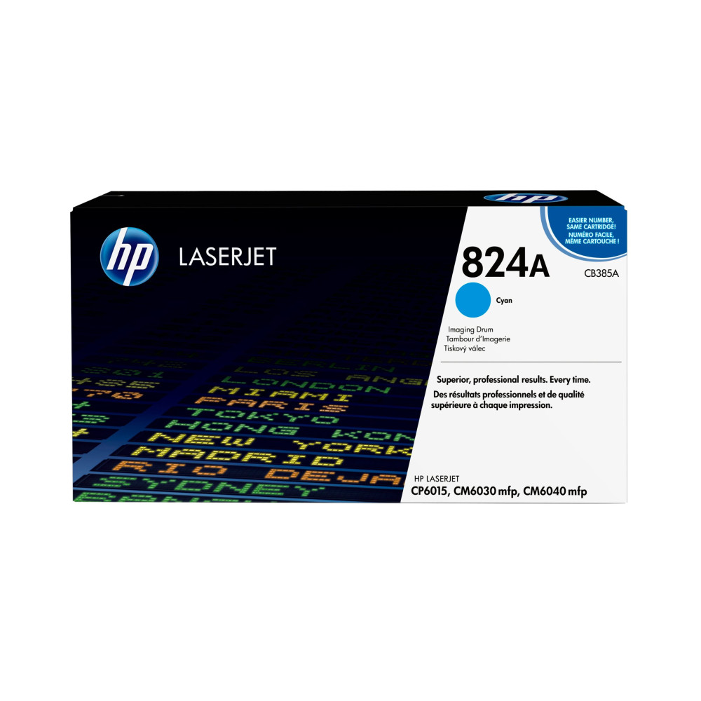 Produktbild för HP 824A - cyan - original - LaserJet - tonerkassett (CB381A)