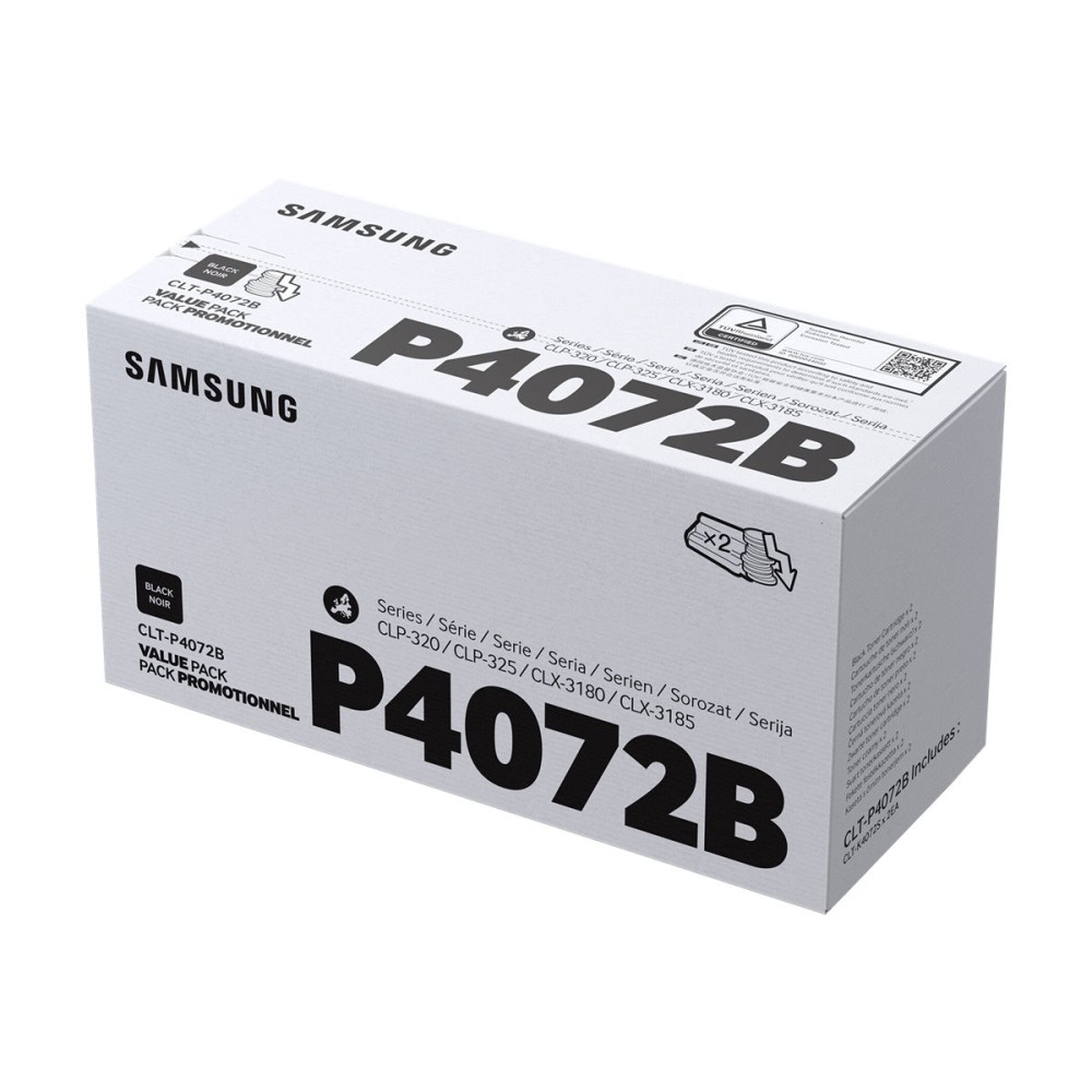 Produktbild för HP CLT-P4072B - 2-pack - svart - original - tonerkassett (SU381A)
