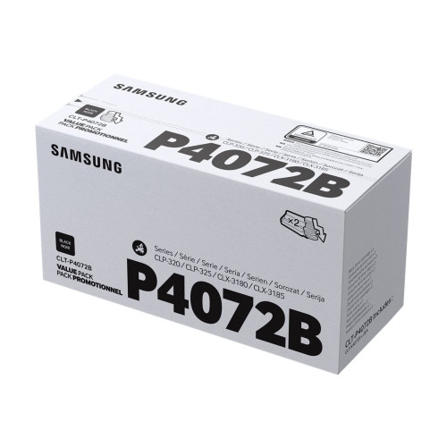 Hewlett-Packard HP CLT-P4072B - 2-pack - svart - original - tonerkassett (SU381A)