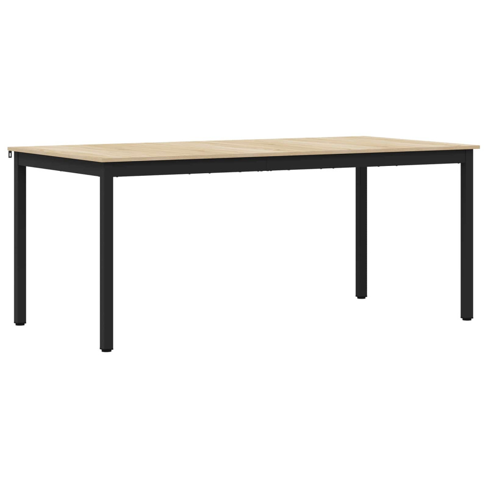 Produktbild för Matbord 2 pcs 180 x 90 x 75 cm Konstruerat trä