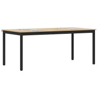 Produktbild för Matbord 2 pcs 180 x 90 x 75 cm Konstruerat trä