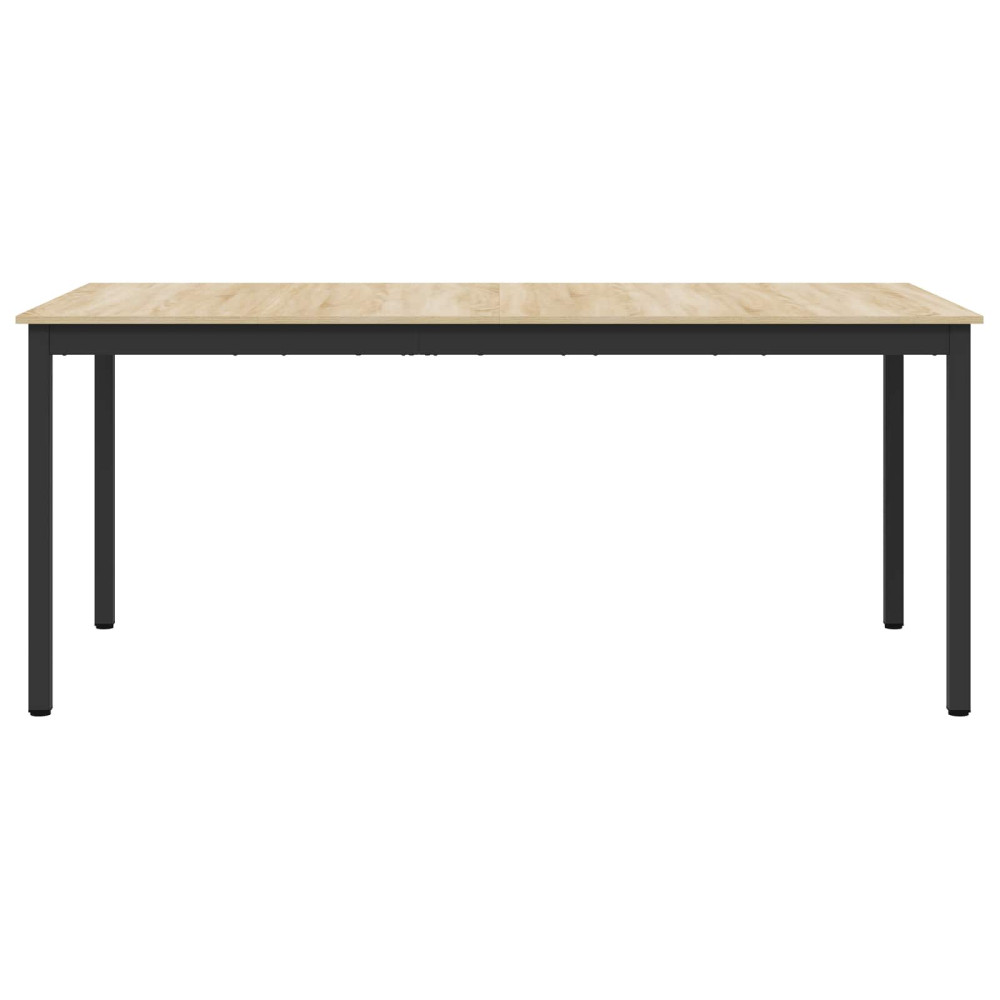 Produktbild för Matbord 2 pcs 180 x 90 x 75 cm Konstruerat trä