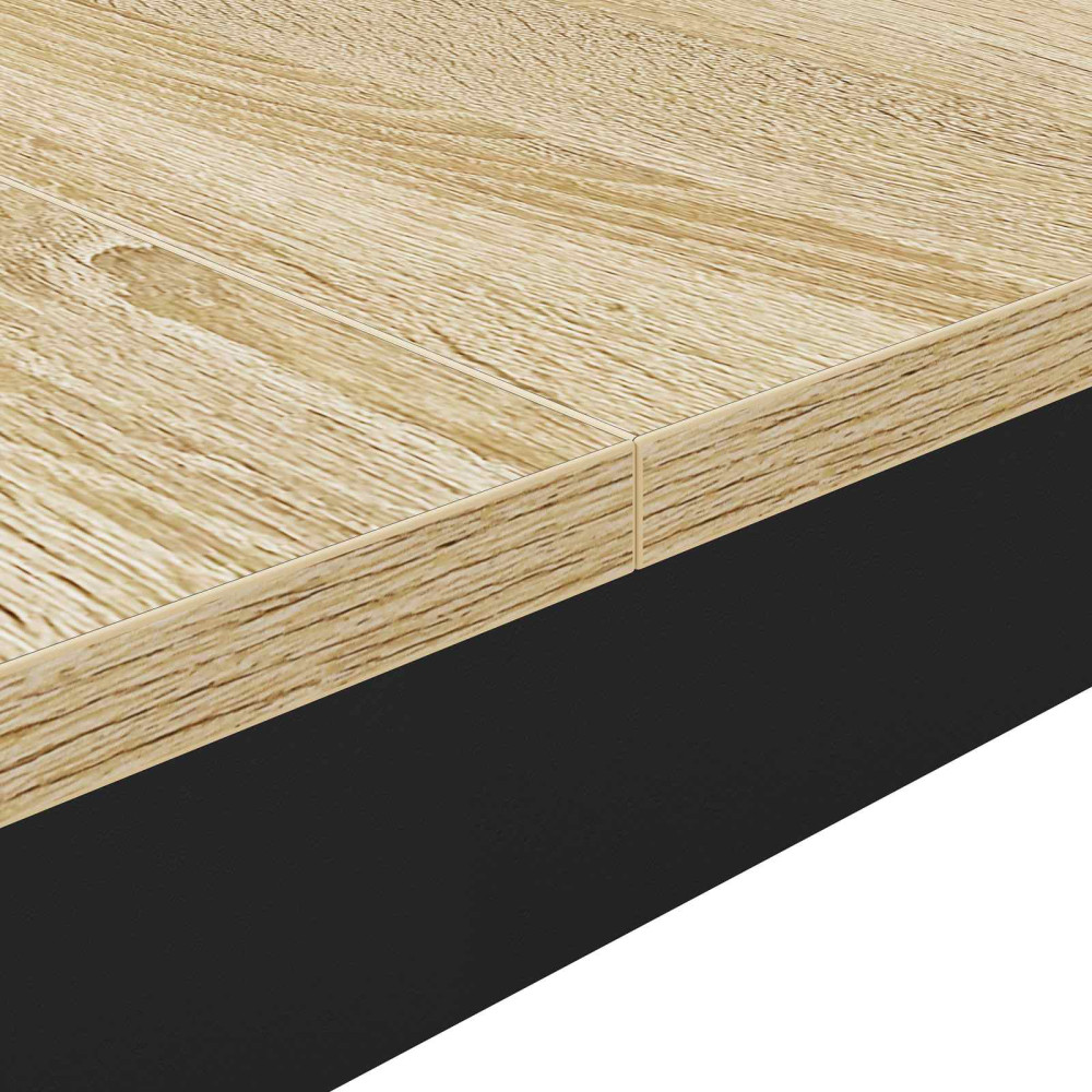 Produktbild för Matbord 2 pcs 180 x 90 x 75 cm Konstruerat trä