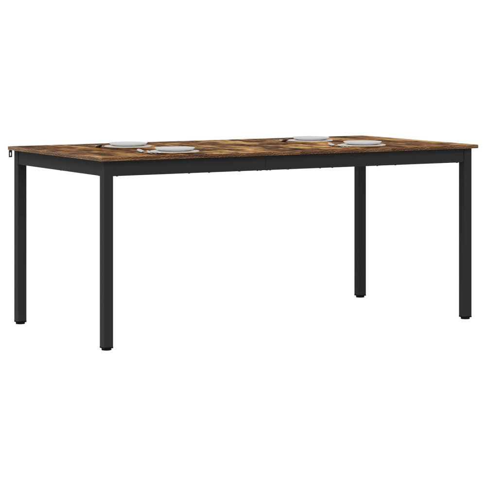 Produktbild för Matbord 2 pcs 180 x 90 x 75 cm Konstruerat trä
