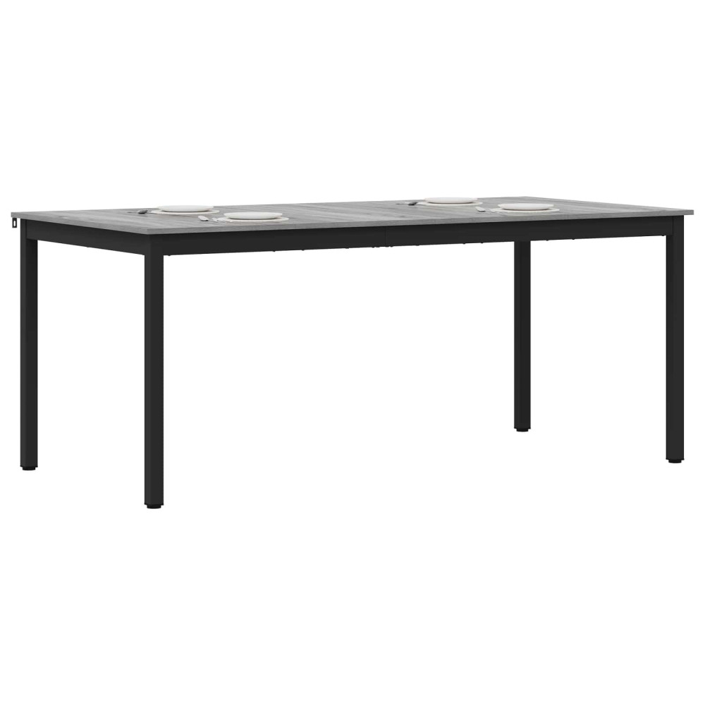 Produktbild för Matbord 2 pcs 180 x 90 x 75 cm Konstruerat trä
