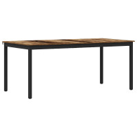 Produktbild för Matbord 180 x 90 x 75 cm Konstruerat trä Rektangulär