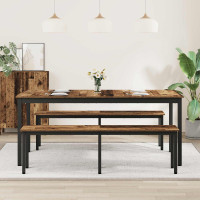 Produktbild för Matbord 180 x 90 x 75 cm Konstruerat trä Rektangulär