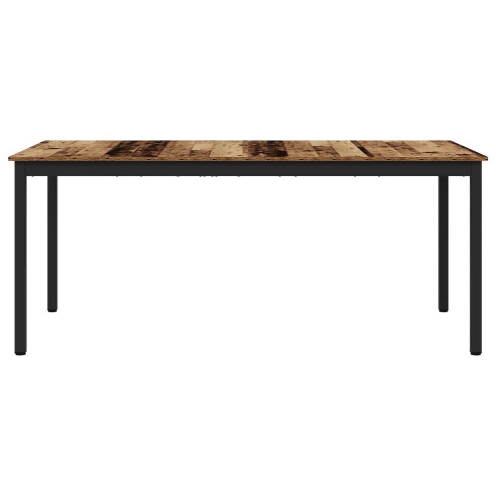 Produktbild för Matbord 180 x 90 x 75 cm Konstruerat trä Rektangulär