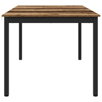 Produktbild för Matbord 180 x 90 x 75 cm Konstruerat trä Rektangulär