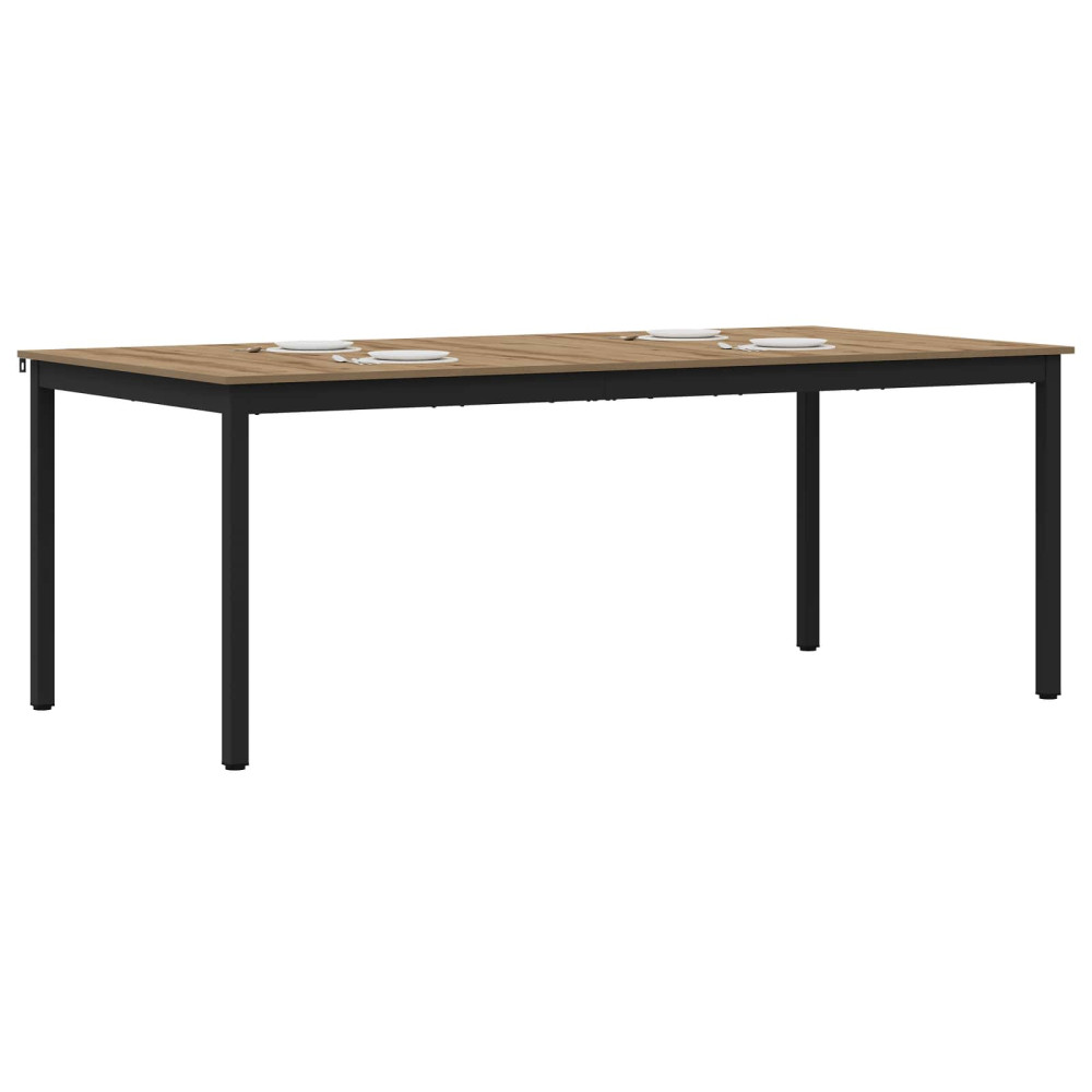 Produktbild för Matbord 2 pcs 180 x 90 x 75 cm Konstruerat trä