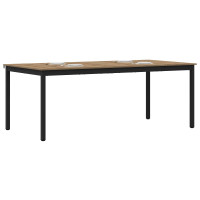 Produktbild för Matbord 2 pcs 180 x 90 x 75 cm Konstruerat trä