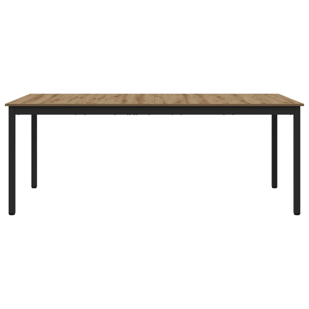Produktbild för Matbord 2 pcs 180 x 90 x 75 cm Konstruerat trä