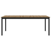 Produktbild för Matbord 2 pcs 180 x 90 x 75 cm Konstruerat trä