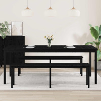 Produktbild för Matbord 2 pcs 200 x 100 x 75 cm Konstruerat trä