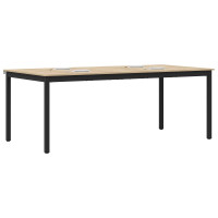 Produktbild för Matbord 2 pcs 200 x 100 x 75 cm Konstruerat trä