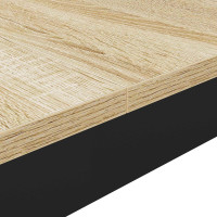 Produktbild för Matbord 2 pcs 200 x 100 x 75 cm Konstruerat trä