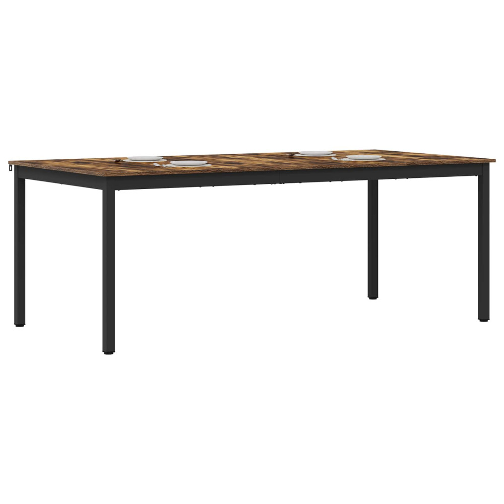 Produktbild för Matbord 2 pcs 200 x 100 x 75 cm Konstruerat trä
