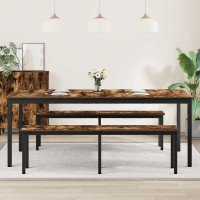 Produktbild för Matbord 2 pcs 200 x 100 x 75 cm Konstruerat trä